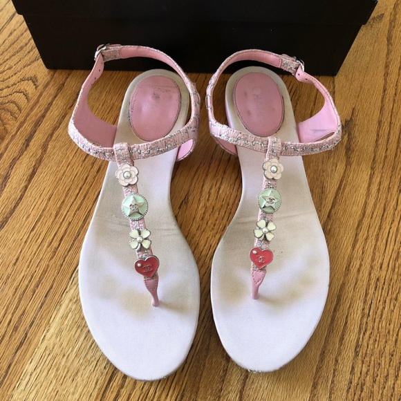 Chanel Lucky Symbols Sandals 17C - Picture 1 of 16